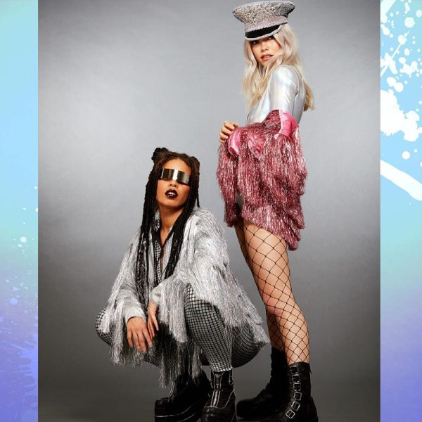 Fever Miss Whiplash Disco Holographic Bodysuit main image 1