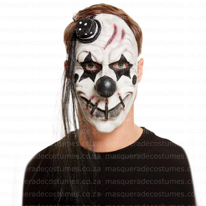 Scary Clown Latex Mask