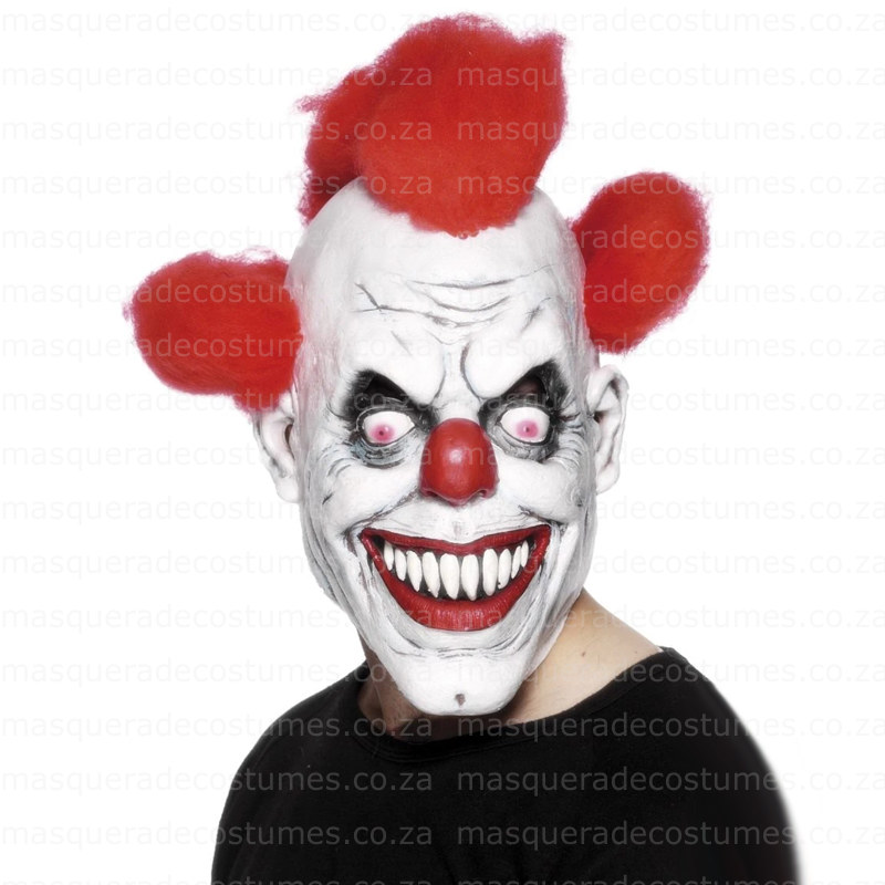 Clown 3/4 Latex Mask