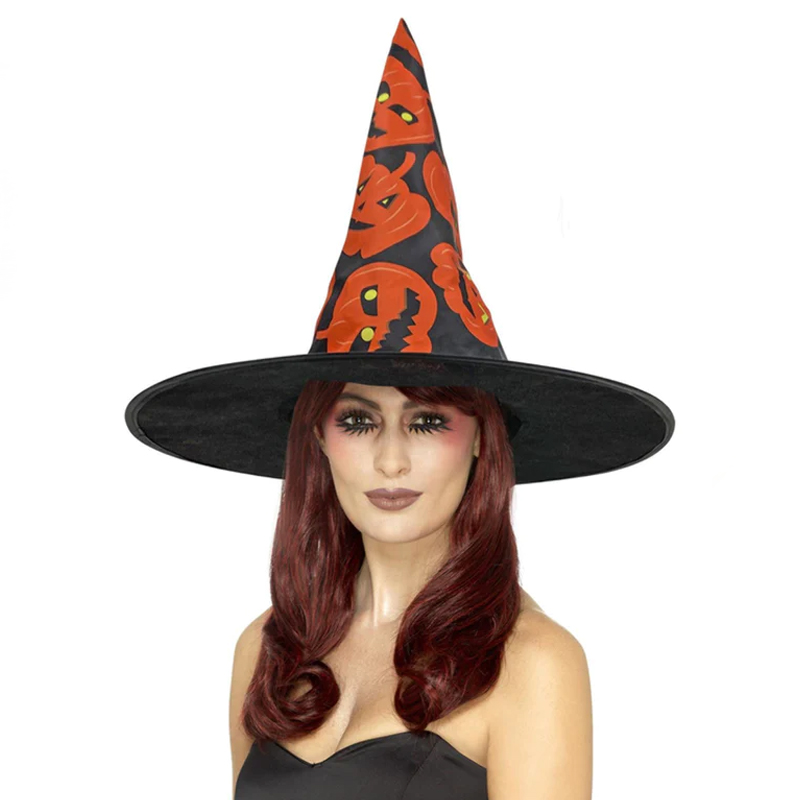 Pumpkin Witch Hat