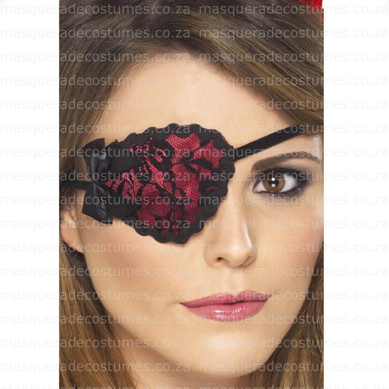 Pirate Eyepatch, Red