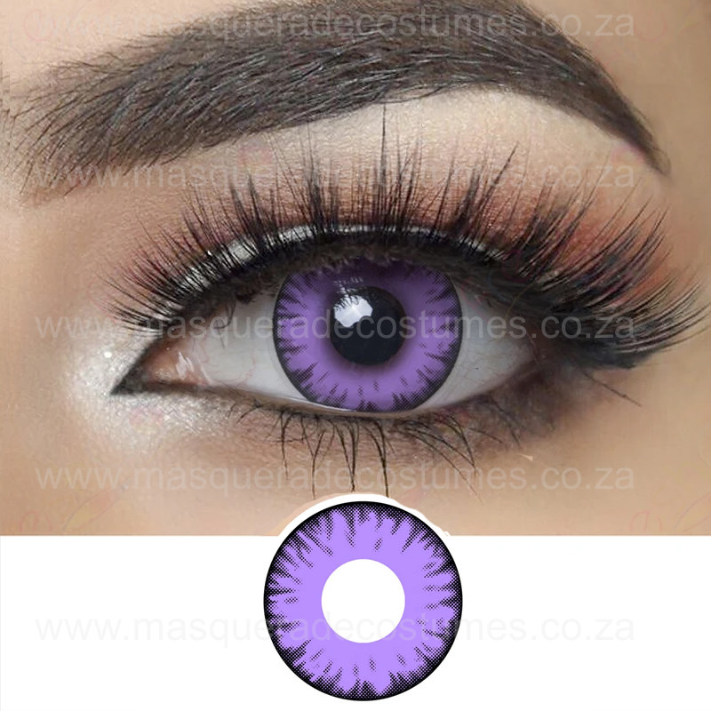 Purple Fantasy Cosplay Contact Lenses