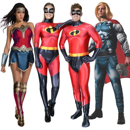 Superheroes and Villains