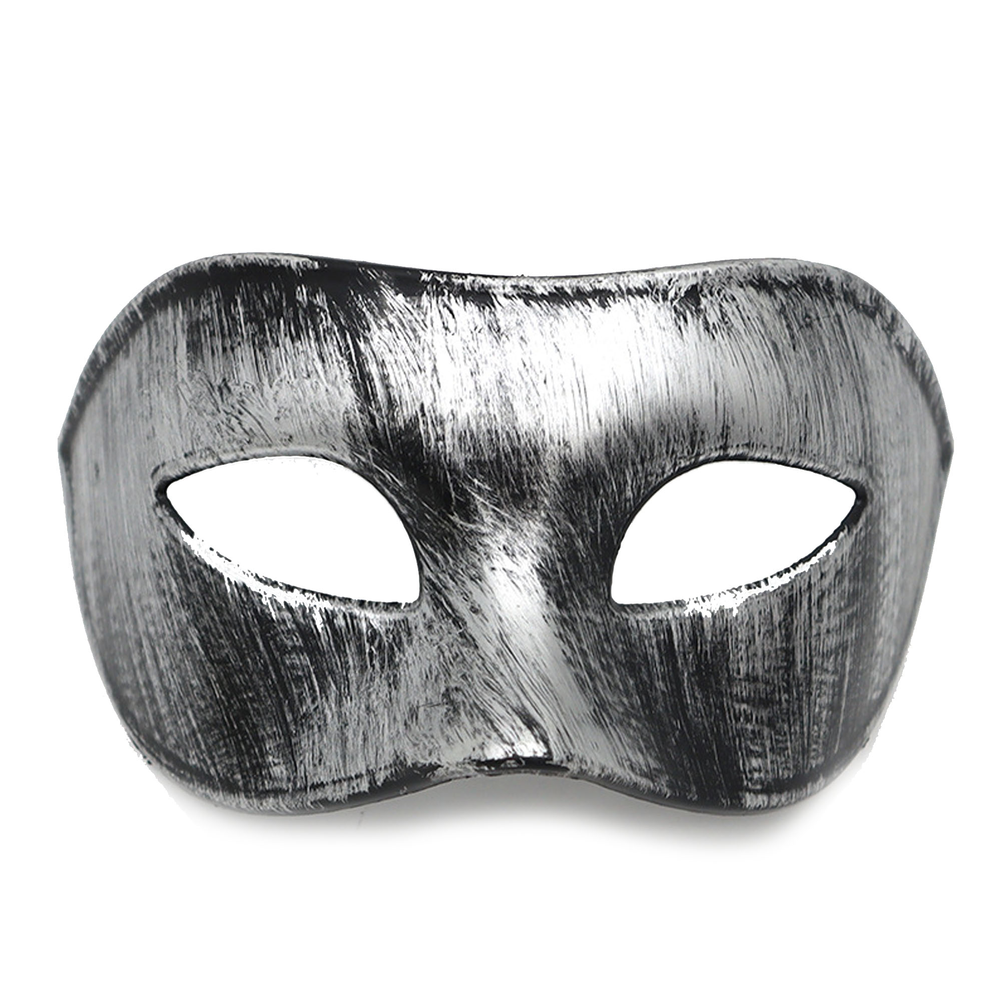 Basic Unisex Masquerade Mask - Anitique - Silver