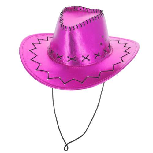 Metallic Pink Cowboy Hat