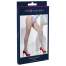 Fishnet Tights, White
