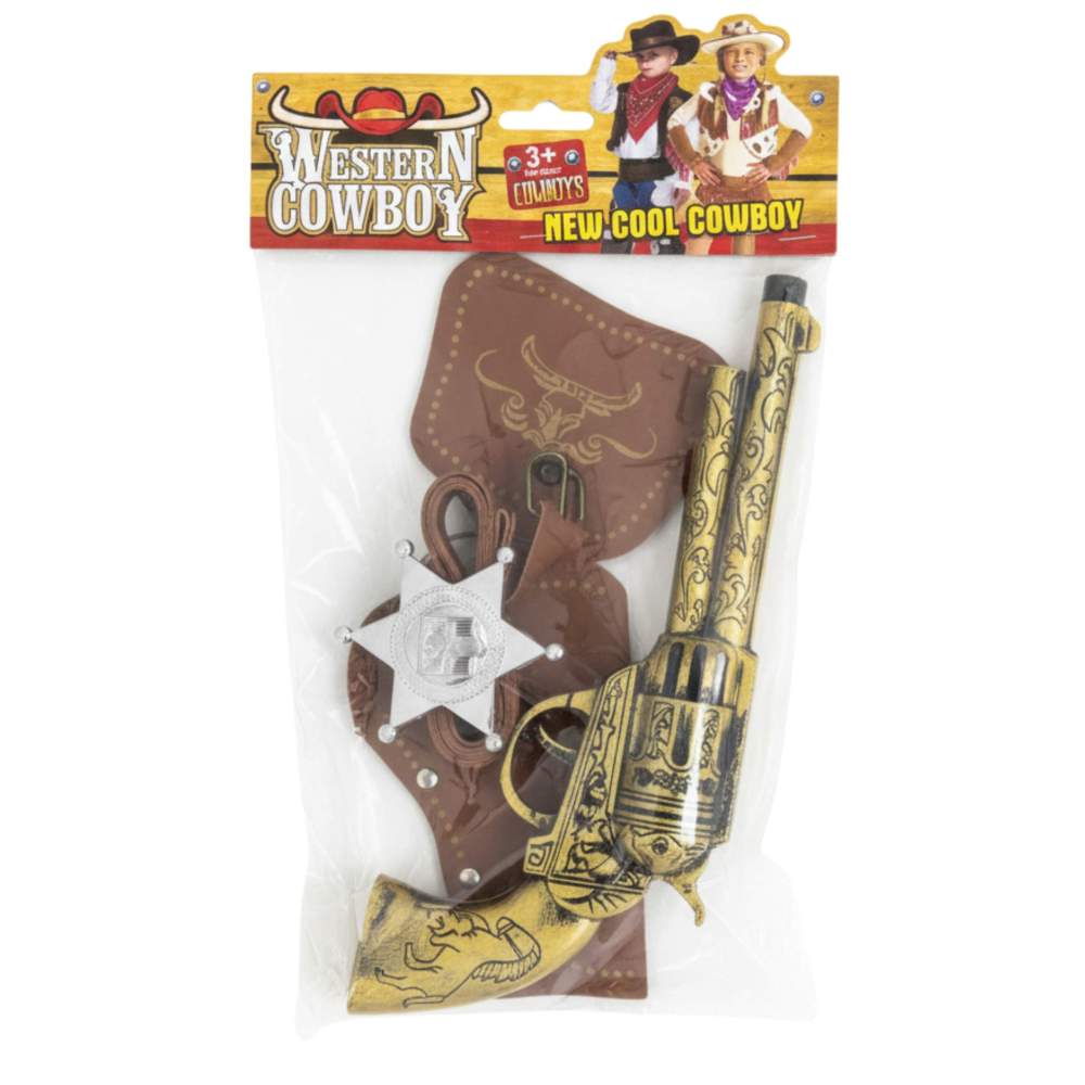 Western Cowboy Set - Brown - Image 2