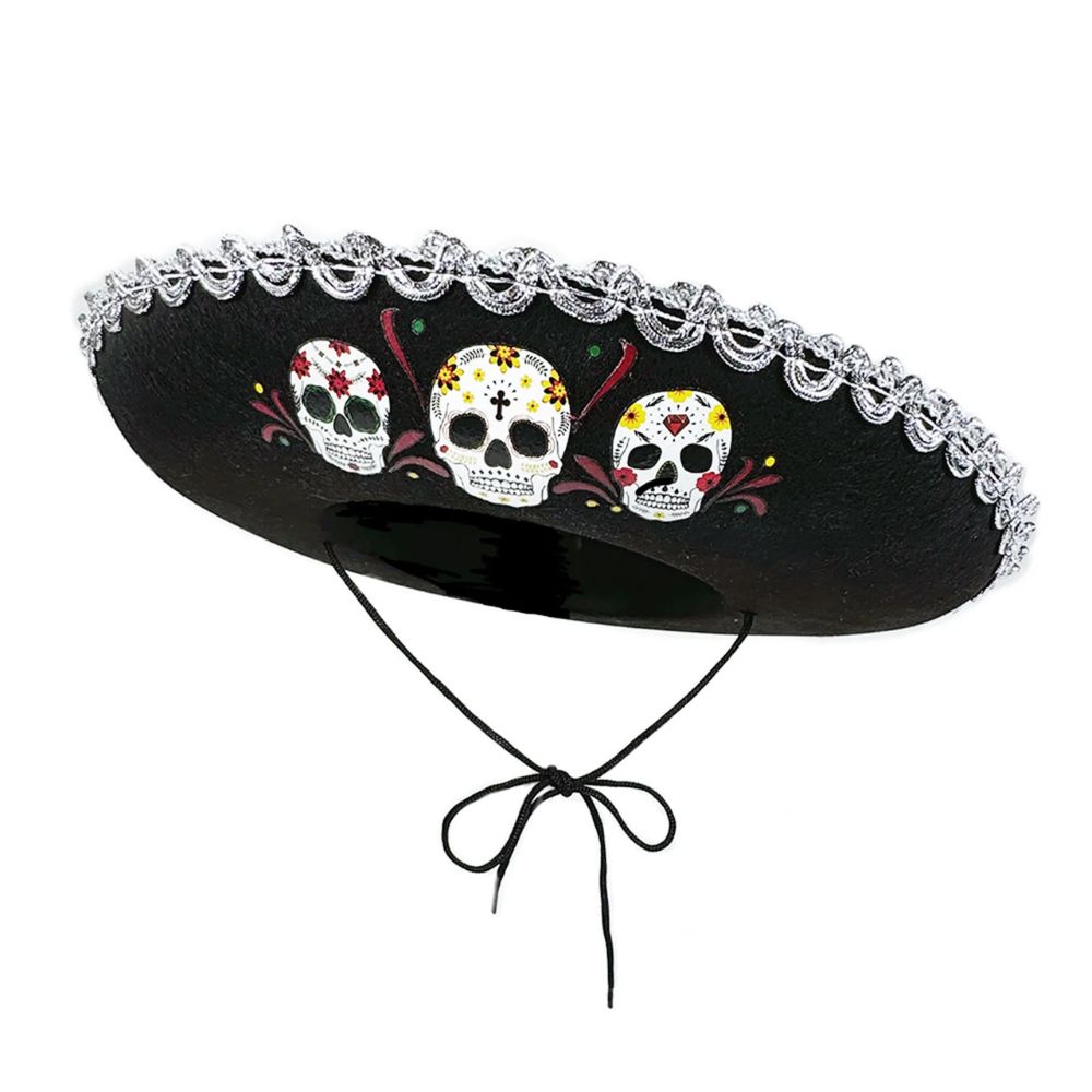 Day Of The Dead Sombrero - Image 2