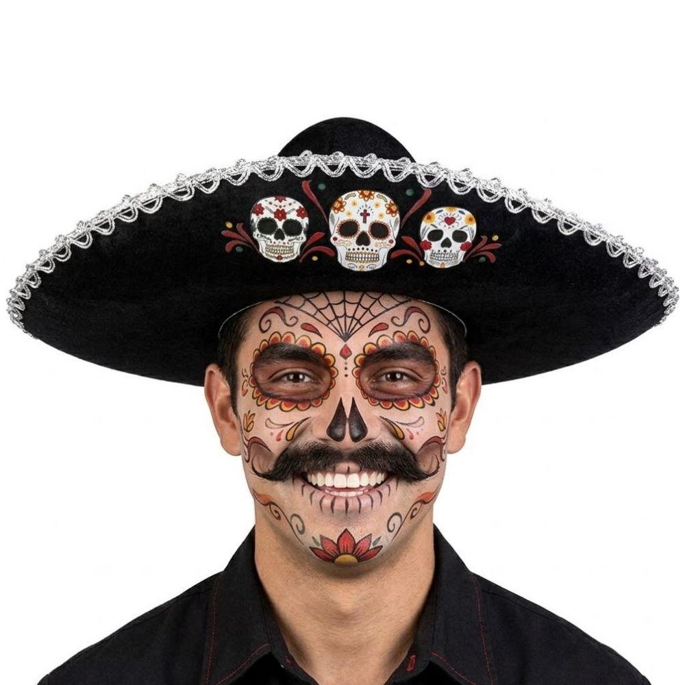 Day Of The Dead Sombrero