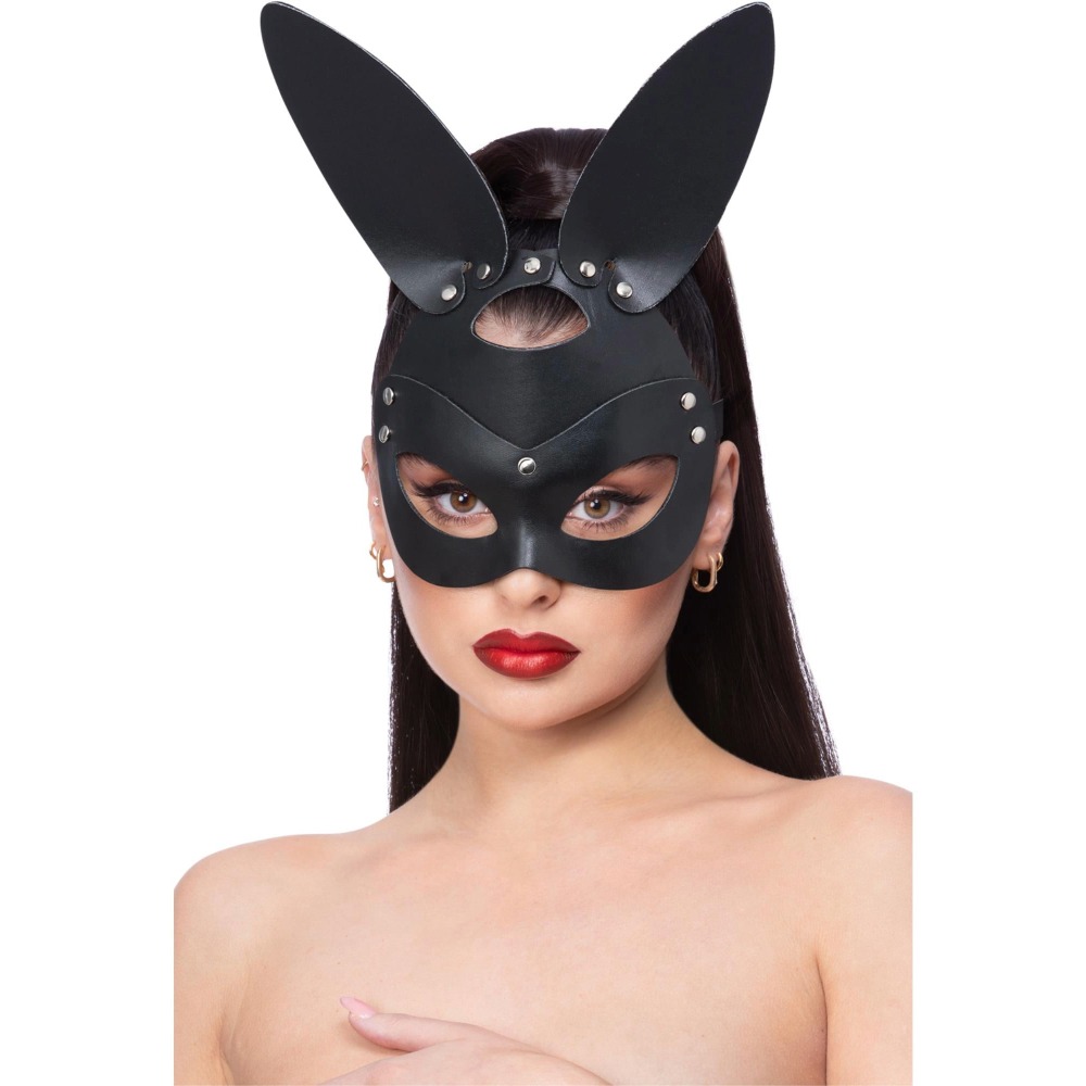 Fever Mock Leather Rabbit Mask