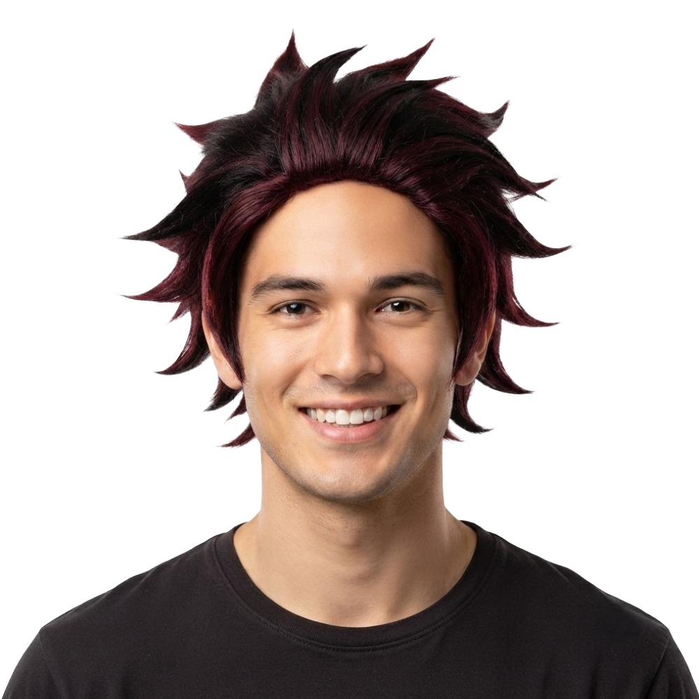 Tanjiro Kamado Cosplay Wig